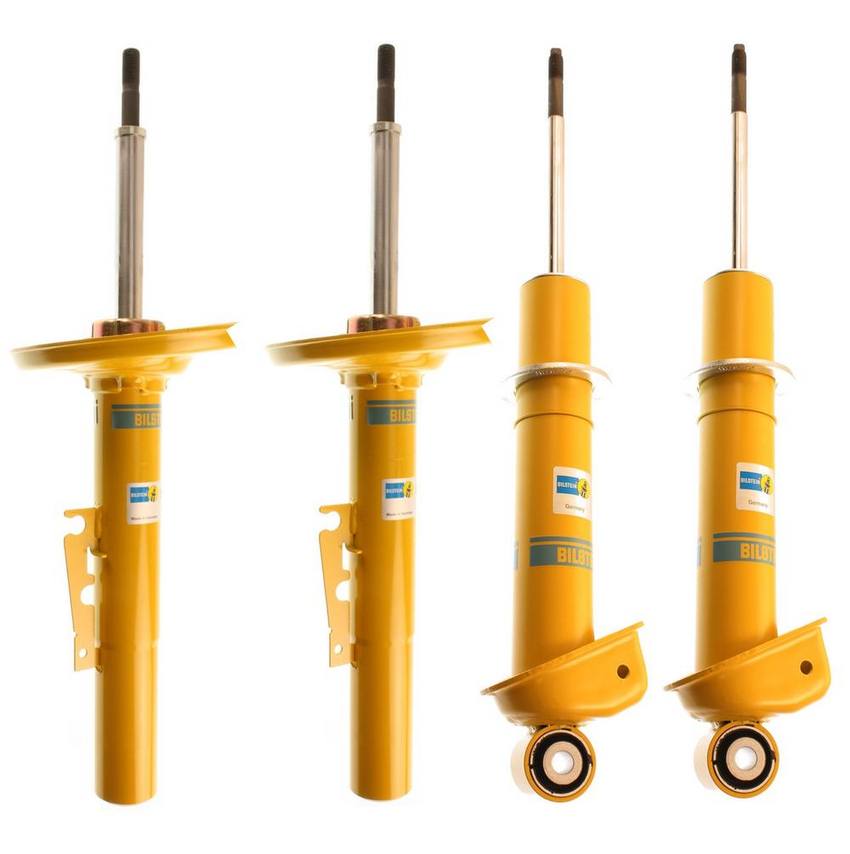 Porsche Suspension Strut and Shock Absorber Assembly Kit - Front and Rear (B8 Performance Plus) - Bilstein 3806045KIT